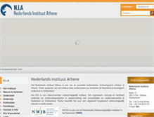 Tablet Screenshot of nia.gr